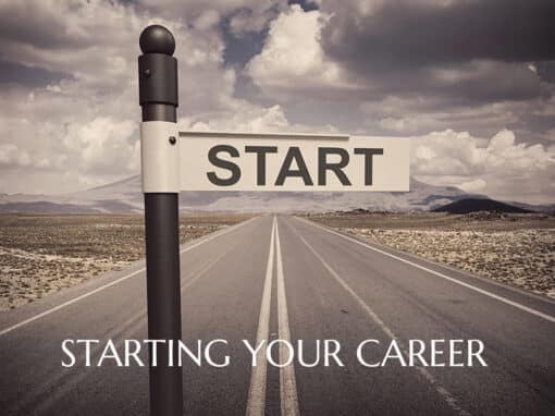 Starting your Career